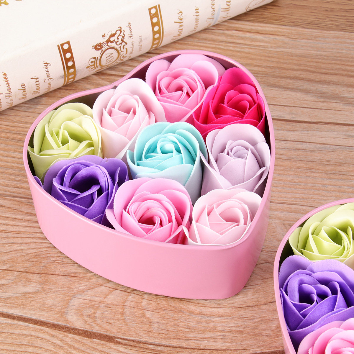 Rose Soap Flower Soap Set in E - đánh giá và giá Luxury Skincare Gifts For Her