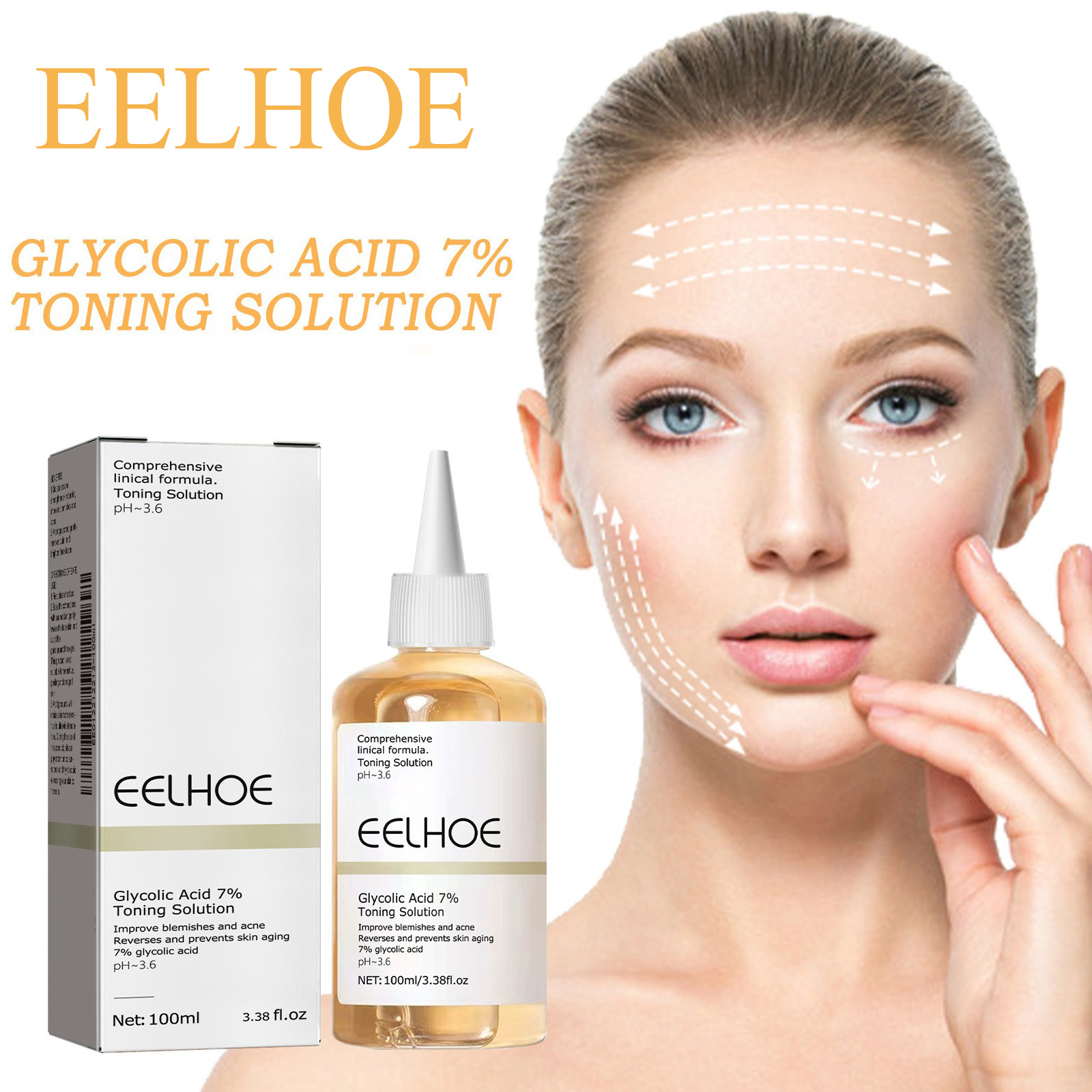 Glycolic Acid 7% Toning Soluti - đánh giá và giá The Ordinary Serum Hyaluronic Acid