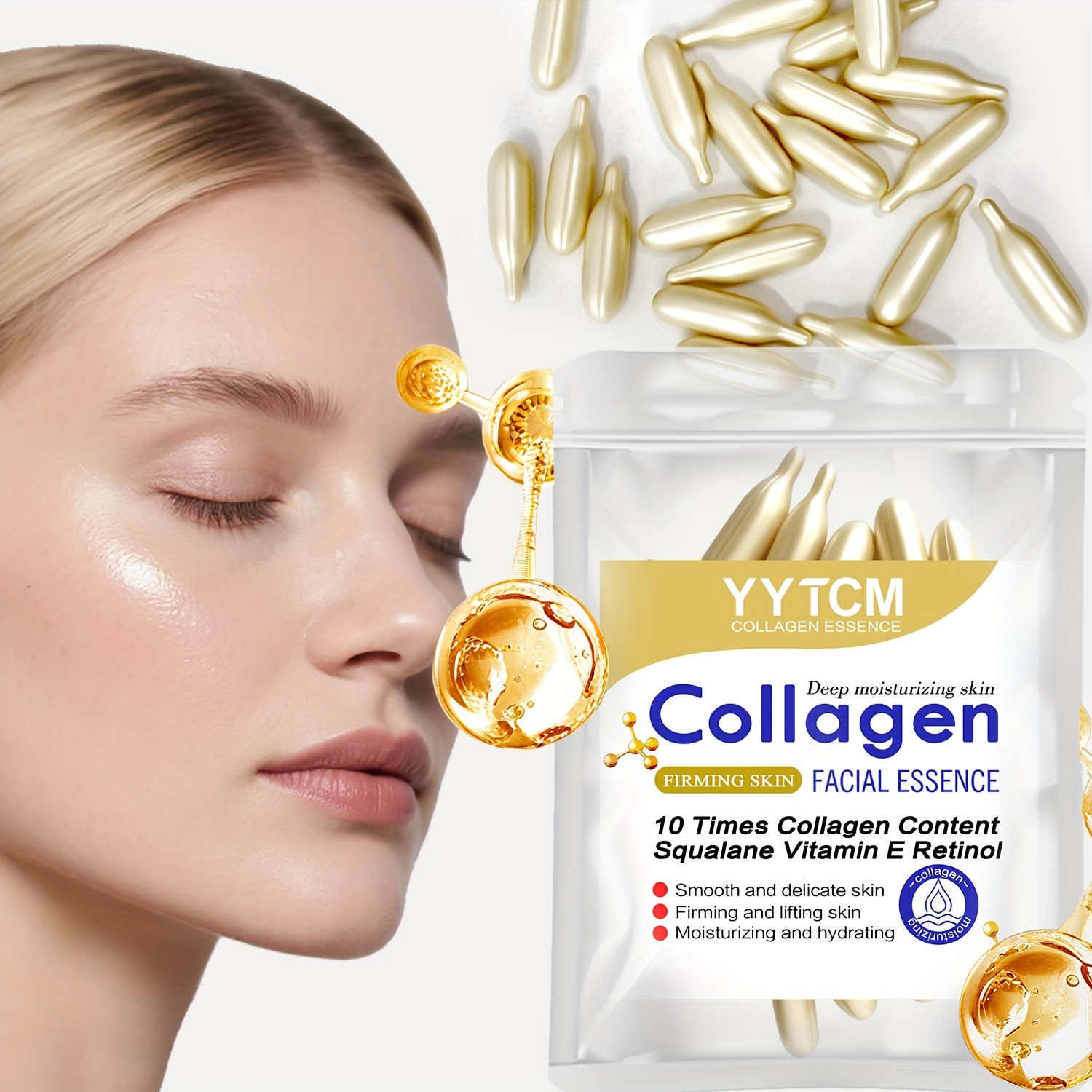 Collagen Firming Capsule Serum - đánh giá và giá The Ordinary Serum Hyaluronic Acid